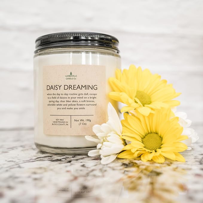 Handmade | Soy Candle (Daisy Dreaming, 8 oz.)