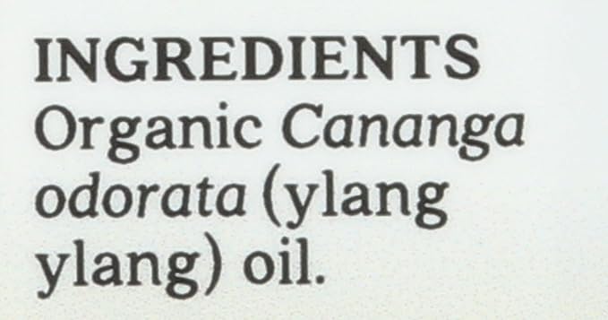 Aura Cacia Organic Ylang Ylang, 0.25 FZ
