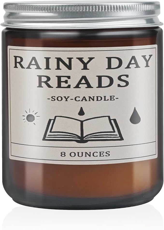 Book Lover Candle,Book Lovers Gift Ideas, Candle for Women, Reading Gifts, Birthday Gifts, Holiday, Scented Candles for Men, Women, Librarian 8oz