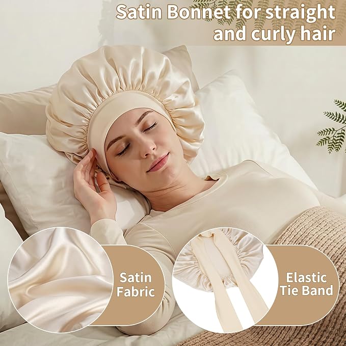 Self Care Gifts Baskets for Women, Spa Care Package for Women, Birthday Gift Get Well Soon Gifts Thinking of You Gift Basket Summer Home Spa Set with Bonnet & Massgae Comb for Mom Friends Her, Beige