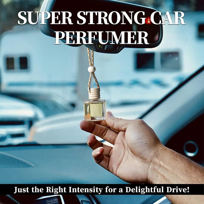 2-Pack Car Fresheners Long Lasting & Car Deodorizer - Urban Chase Hanging Car Air Freshener for Men, Car Necessities & Scent Diffuser by VUTOLLOSA