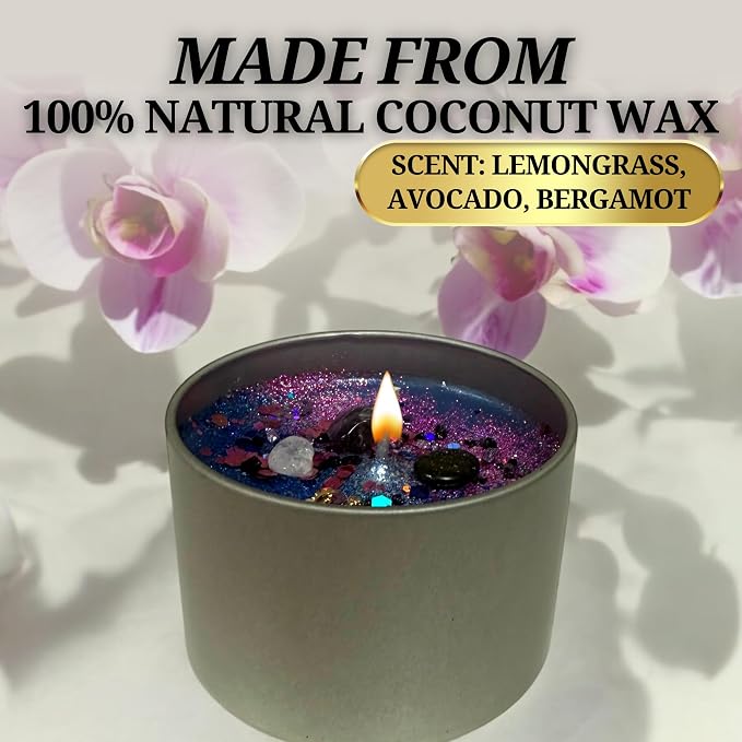 – Confidence Candle | Ritual Spell Candle for Empowerment, Courage & Strength | Hoodoo, Wiccan, Pagan, Conjure (Small 4oz)