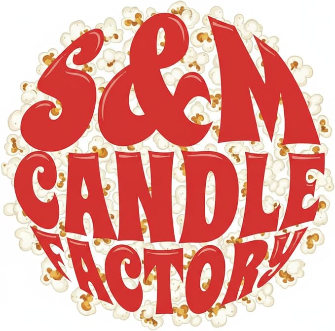 Buttered Popcorn Candle ~ All Natural Premium Soy Candles ~ Movie Night 12oz Jars (Buttered Popcorn)