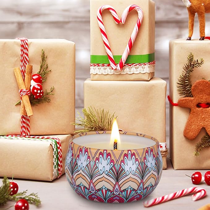 Candles Gifts for Women, 12 Pack Soy Wax Candles for Home Scented, Birthdays Thank You Mothers Day Gifts for Women Mom Who Have Everything