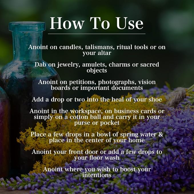 Protection from Evil Oil Psychic Attack Energy Conjure Wiccan Pagan Magick