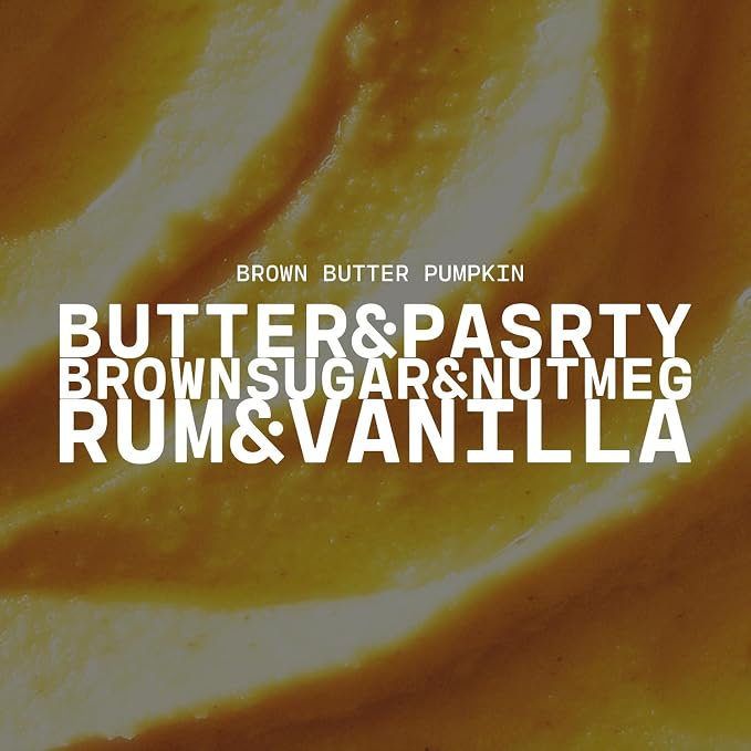 Milkhouse Candle Company Brown Butter Pumpkin Soy Wax Melts - Pumpkin Puree | Toasted Spices | Vanilla Cream Scented - 5.5 oz, Hand-Poured, Made in the USA