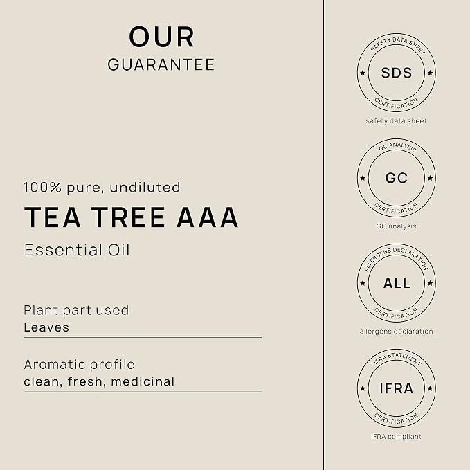 VINEVIDA [32 oz] Pure Tea Tree Essential Oil