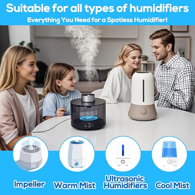 XANGNIER Humidifier Cleaner Brush Kits,8Pcs Humidifier Cleaning Brushes Tools Accessories