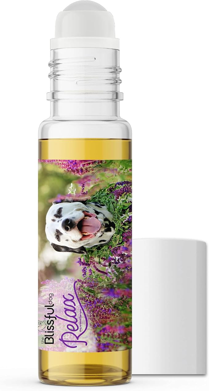 The Blissful Dog Dalmatian Relax Roll-ON Aromatherapy for Dogs - Anxiety Relief for Dogs