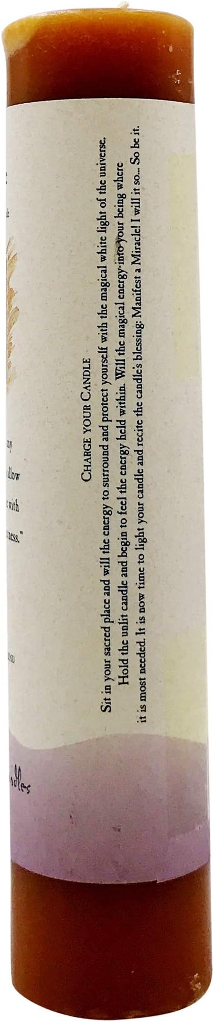 CRYSTAL JOURNEY Candle Pillar Confidence, 1 EA