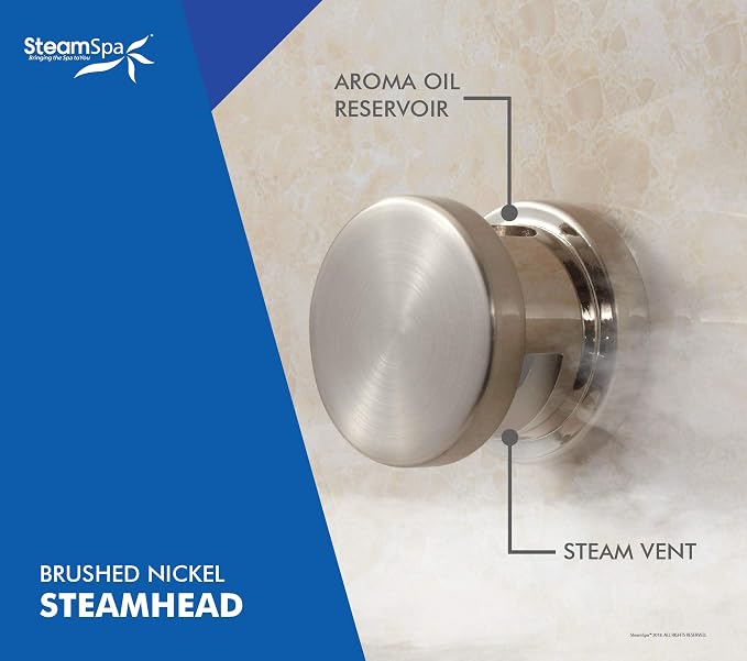4.5kW Steam Sauna Generator Premium Bundle 240V Steam Generator with Touch Pad Control, Steamheads, Pressure Relief Valve, Built-in Auto Drain and Plumber Quick Install Kit PRT450BN-A