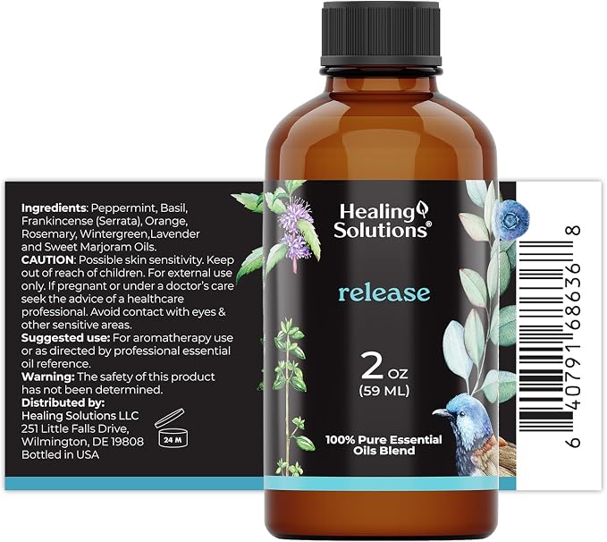Healing Solutions Release Blend Essential Oil - 2 Fluid Ounces