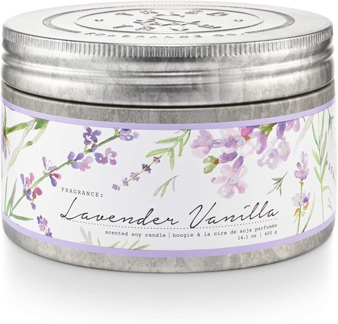 Tried & True Lavender Vanilla Candle, 14.1 oz. Tin