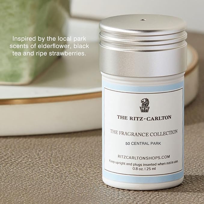 The Ritz-Carlton Room Diffuser Refill - 50 Central Park - Notes of Elderflower, Black Tea, and Ripe Strawberry