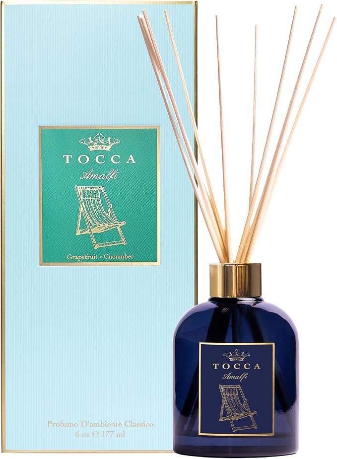 TOCCA Amalfi 6oz Reed Diffuser - Grapefruit & Cucumber