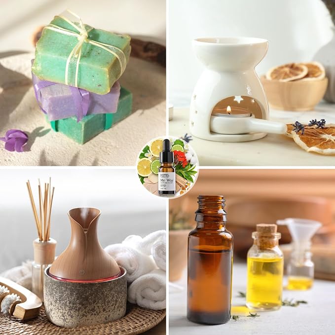 My Way Diffuser Oil Waterless Hotel Essential Oils for Diffusers for Home Inspired by The 1 Hotel Miami Scent - Premium Hotel Collection Diffuser Oil - 10 ml, 0.34 fl oz