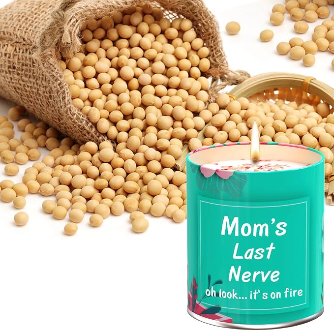 Birthday Gifts for Mom Mothers Day Gift for Moms from Daughter Son Kids Presents for Christmas Valentines Day Great ldeas Funny Unique New Mother Thanksgiving Adoptive 9oz Scented Candle