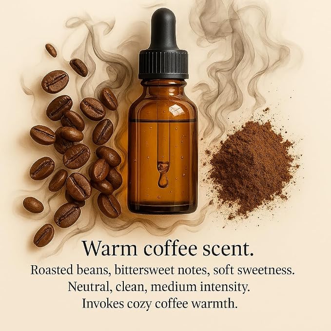 Wood Car Air Freshener — Handmade Car Air Freshener — Vegvisir Designed Fragrance Oil Diffuser in Wooden Gift Box — Aromatherapy Gift Set with Coffee Beans Fragrance Oil - 10 ml