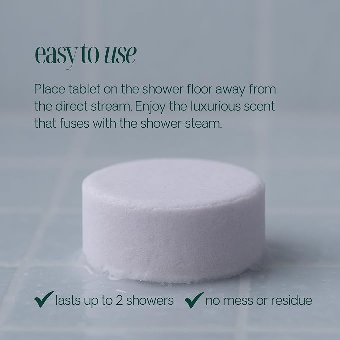 Shower Steamers Aromatherapy - with Natural Eucalyptus Essential Oil - Birthday Gifts for Women, Gifts for Men, Self Care, Guest Bathroom Essentials - 10 Pack, Made in USA