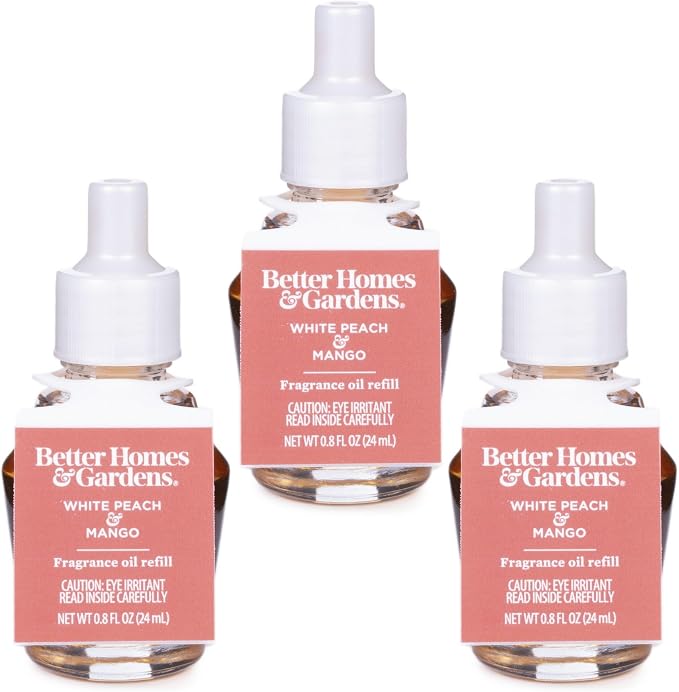 Aroma Accent Oil Refills (3pack) (White Peach Mango)