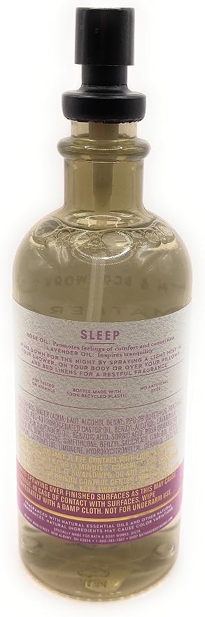 Bath & Body Works Aromatherapy Rose Lavender Sleep Pillow & Body Mist with Natural Essential Oils 5.3 Ounce