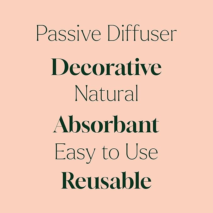 Plant Therapy Passive Lotus Flower Aromatherapy Diffuser - A Chic and Natural Home, Office, and Travel Essential Oil Diffuser