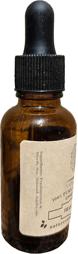 Frankincense & Myrrh - 100% Pure Grade Essential Oil by Nature's Note Organics - 0.3 Fl Oz