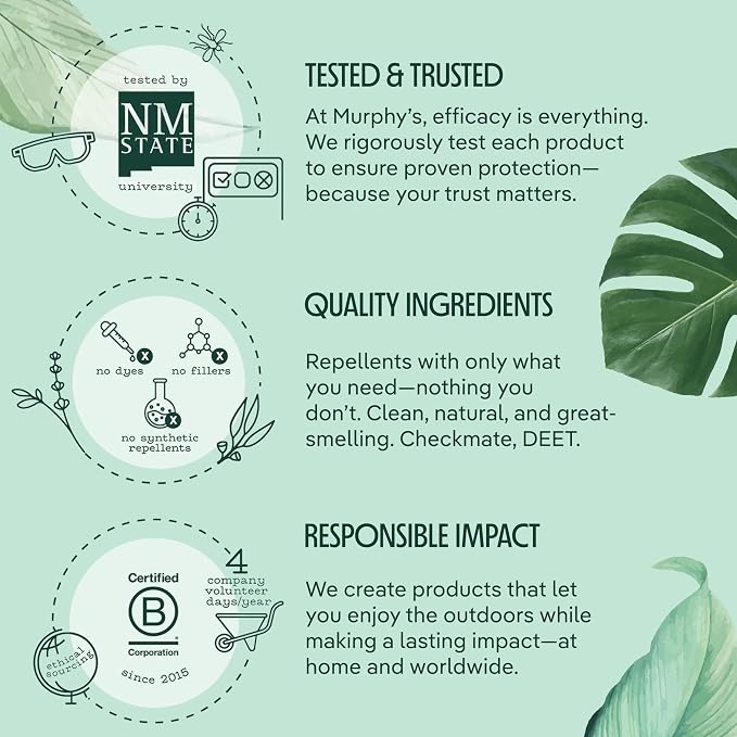Murphy’s Naturals Mosquito Bug Repellent Tea Light Candles for Outdoor Patio, Citronella & Essential Oils, 4-Hour Burn Time Each, 12-Pack