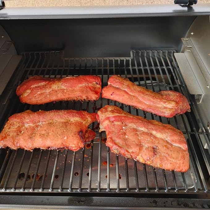 BAC506 Drip Pan Tray Replacement for Traeger Ironwood 650 Pellet Grills, Drip Pan Heat Baffle Compatible with Traeger KIT0438 Part, Stainless Steel Traeger Pellet Grill Assossories