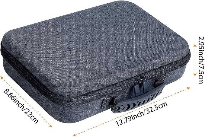 Essential Oils Carrying Case Holds 60 Bottles with Detachable Pad, Black