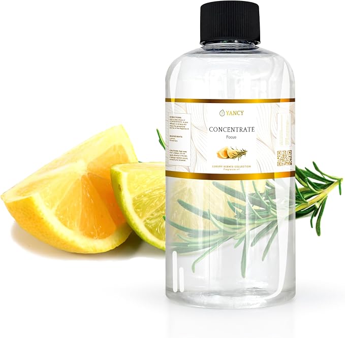 YANCY Concentrate Luxury Collection Fragrance Oil (8 oz), Powerful Base Aroma, Ideal for Diffusers, Oil Burners & Aroma Lamps, Multi-Use Scent for Layering or Standalone Use