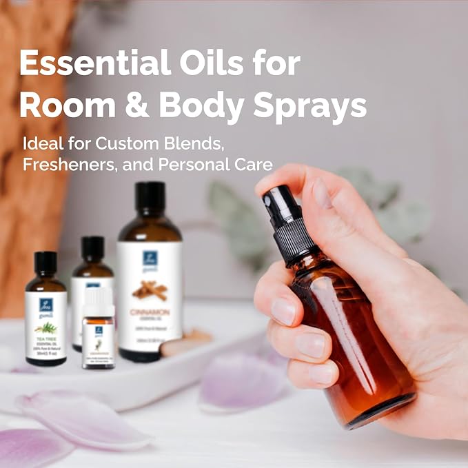 GM Gumili Eucalyptus Essential Oil 1 Oz, 100% Pure Natural Eucalyptus Oil, Aromatherapy Essential Oils for Diffuser, Spray, Skin, DIY Body Oils Blends