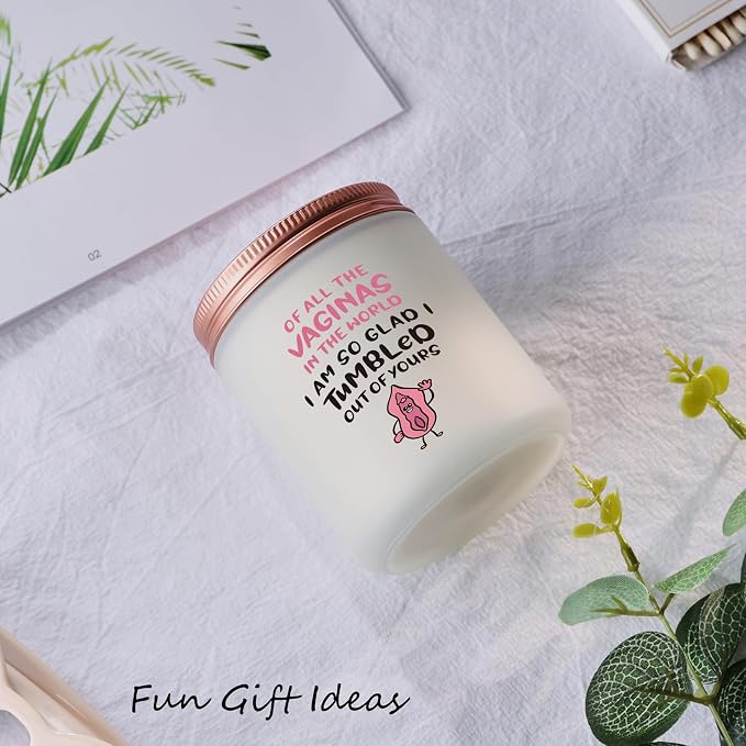 Mothers Day Gifts for Mom from Daughters - Funny Gag Mom Birthday Christmas Candles Gift Ideas