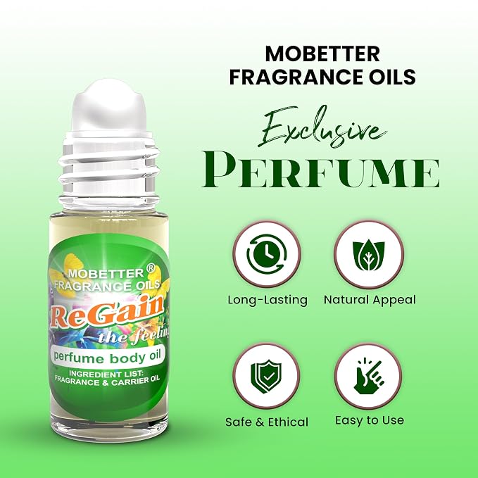 MOBETTER FRAGRANCE OILS ReGain The Feeling 1 Oz Perfume Fragrance Body Oil for Unisex