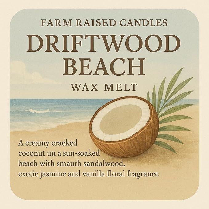 Weekend Resort 5 Pack Soy Wax Melts – Fresh from the Farm Scented Wax Cubes for Warmers – 5 Hotel & Spa Inspired Fragrances – Farm Fresh Wax Melts – USA Made