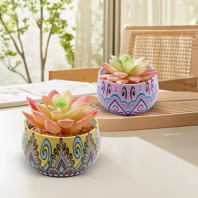 Scented Candles Gift Set for Women 4 Pack Soy Wax Candles with Dried Flowers Reusable Tin Aromatherapy Relaxation Gift for Birthday Mothers Day Valentines Day