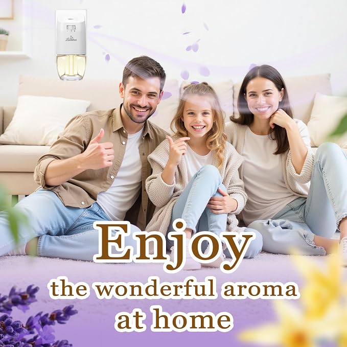 Plug In Air Freshener Refills, Summer Scents Lavender, Linen & Vanilla, 12 Pack (7.92 Fl Oz), Compatible with Air Wick & Glade, Scented Oil Refills for Home, Bathroom, Bedroom, Kitchen & Office