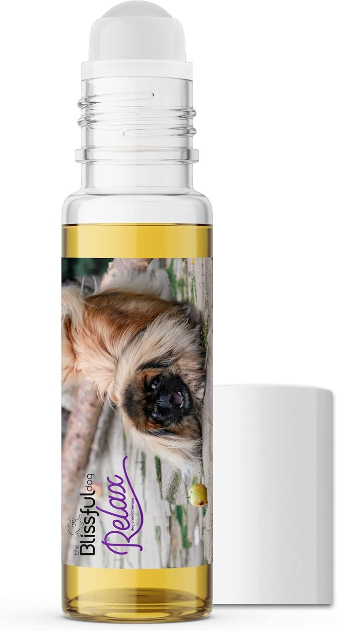 The Blissful Dog Pekingese Relax Roll-ON Aromatherapy for Dogs - Anxiety Relief for Dogs