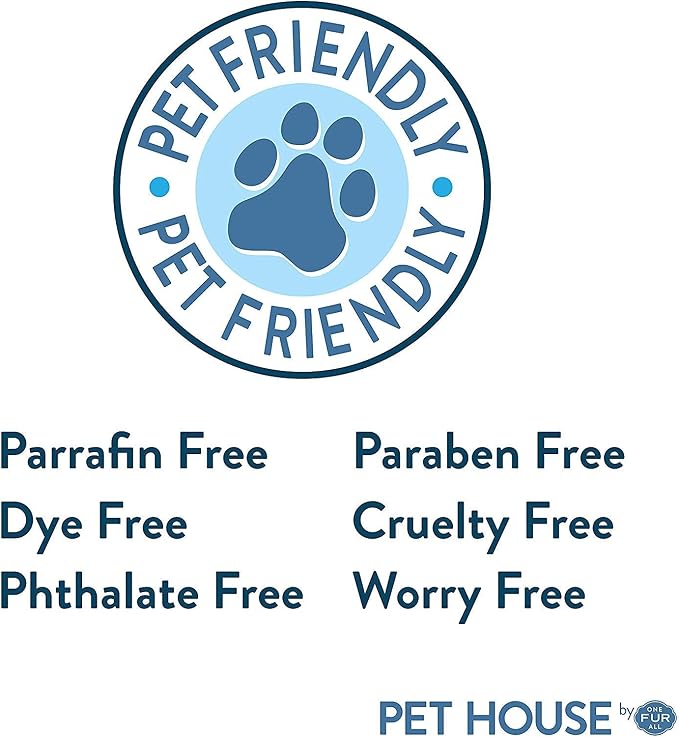 One Fur All Pet House Scented Wax Melts for Warmer - Long-Lasting Pet Friendly Plant Based Soy Wax Melts - Apple Cider Pack of 4
