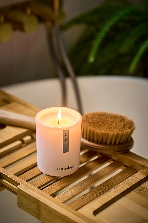 Before Sleep Aromatherapy Candle – Lavender, Eucalyptus & Cedar Scented Candle, Plant-Based Wax, 7 oz, 45 Hour Burn Time, Relaxation & Bedtime Candle