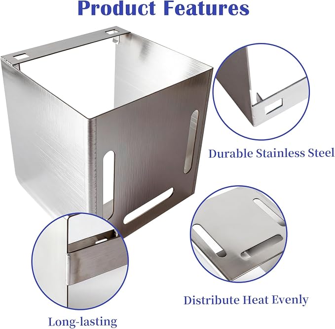 Heat Baffle Grill Replacement Parts Heat Diffuser for Z Grills 450 & 1000 Series, 7052B, 1050 2B Pellet Grills, Stainless Steel Heat Shield for Z Grill Accessories