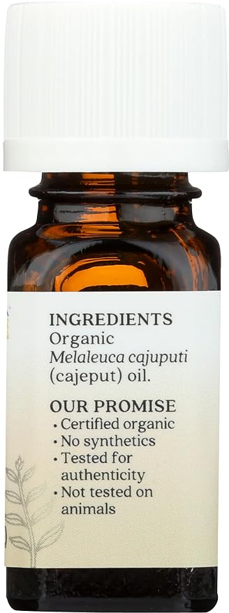 Aura Cacia, Cajeput Organic, 0.25 Fl Oz