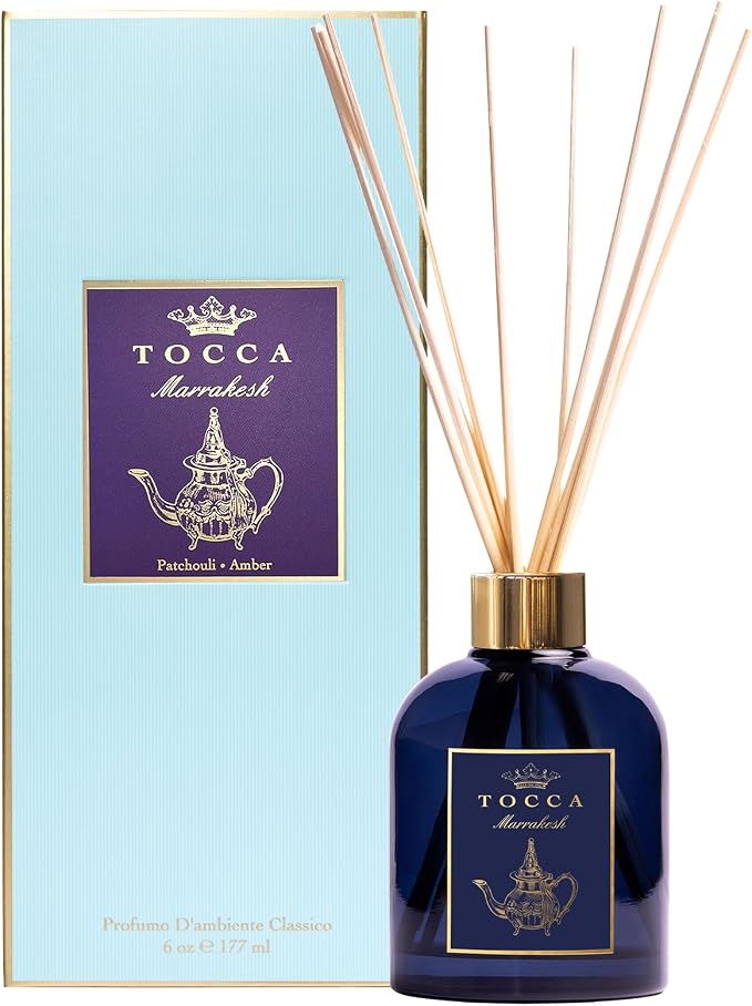 TOCCA Marrakesh Reed Diffuser, 6oz - Patchouli & Amber Scented