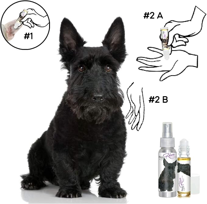 The Blissful Dog Scottish Terrier Relax Dog Aromatherapy, 0.45-Ounce Roll-On