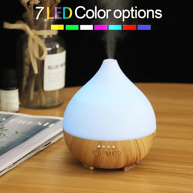 Large Room Volatile Oil Diffuser 150ML with Quiet Mists and Auto Shut Off Suitable for Bedrooms Volatile Oil Diffuser