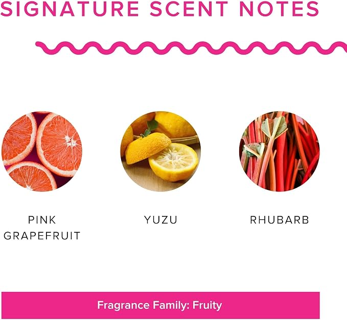 Kiss My Ace Soy Wax Candle – Grapefruit, Yuzu & Rhubarb – Tennis Gift Candle, 9 oz Clean Burn
