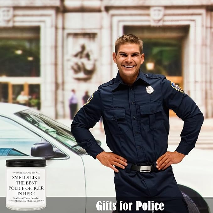 Police Gifts for Men & Women, Gift Ideas for Cops - Unique Police Academy Graduation Gifts & Law Enforcement, Cop Appreciation Decor for New Policeman, New Graduate, Retirement