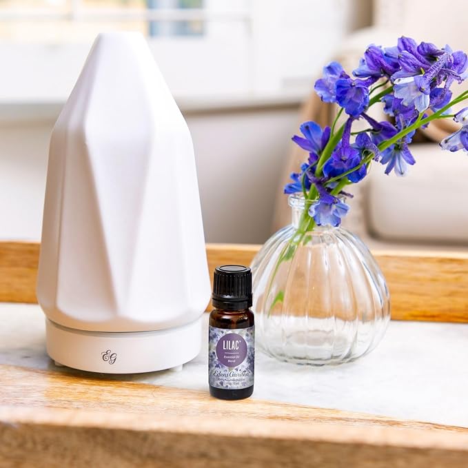 Edens Garden Lilac Essential Oil Blend – 100% Pure Premium Grade, Synthetic-Free Freshie Scent Alternative, Undiluted, for Soap Making, Diffuser & Humidifiers, Floral Aromatherapy 10 ml (.33 fl oz)