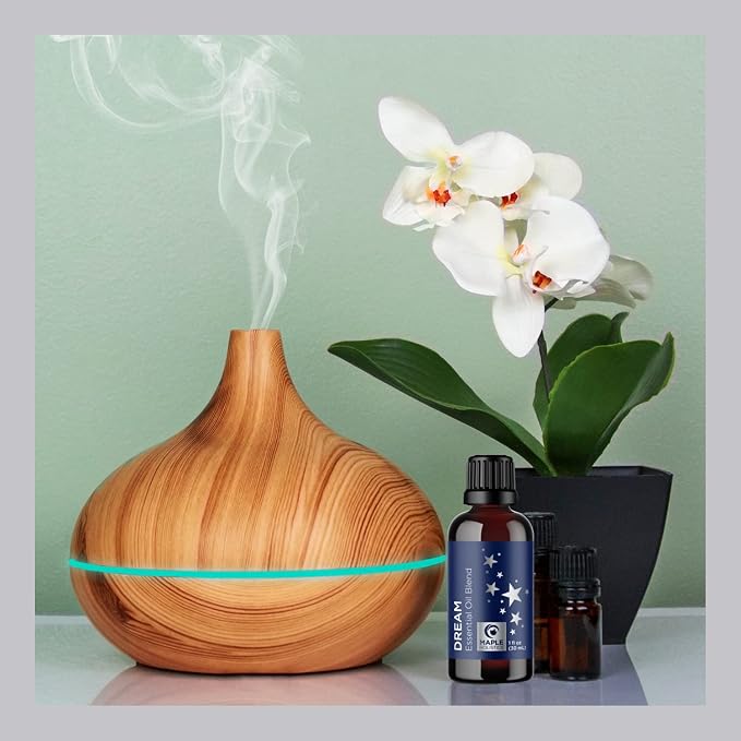 Relaxing Essential Oil Blends for Diffuser - Uplift Dream and Entice Essential Oils for Diffusers Aromatherapy and Baths with Pure Essential Oils Including Lavender Sage Ylang Ylang and Orange