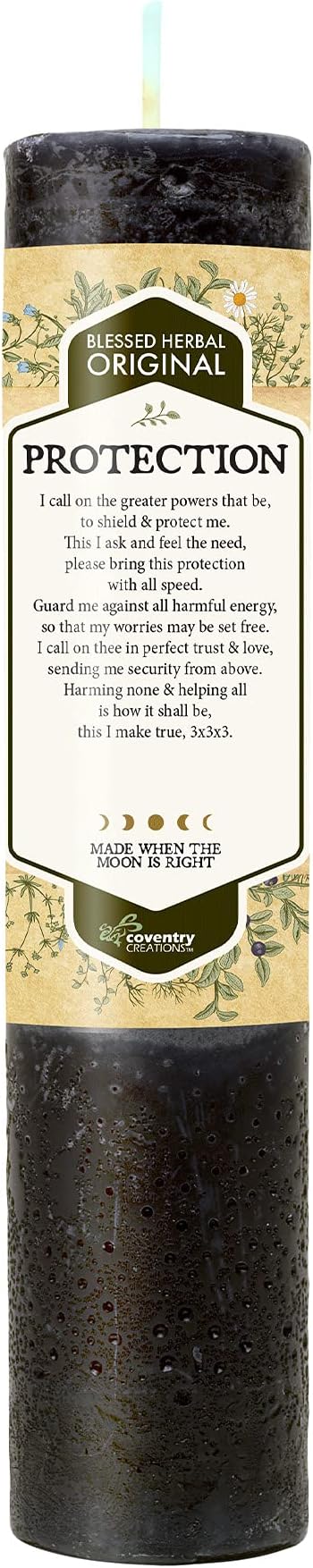 Blessed Herbal Protection Candle